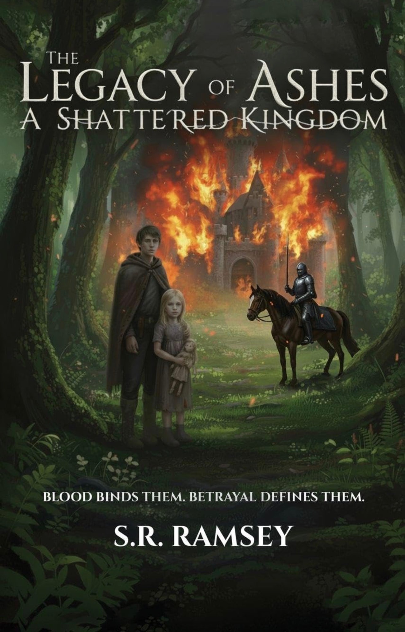 A Shattered Kingdom — Legacy of Ashes cover